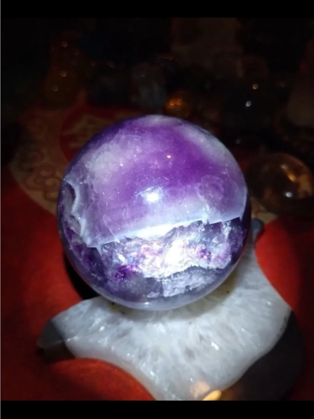 Candy Fluorite Sphere Large UHQ